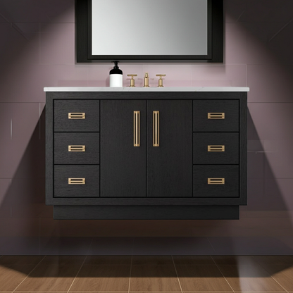 Vanderloc Avalon Single Extra Wide Bath Vanity (Add Top & Faucet)