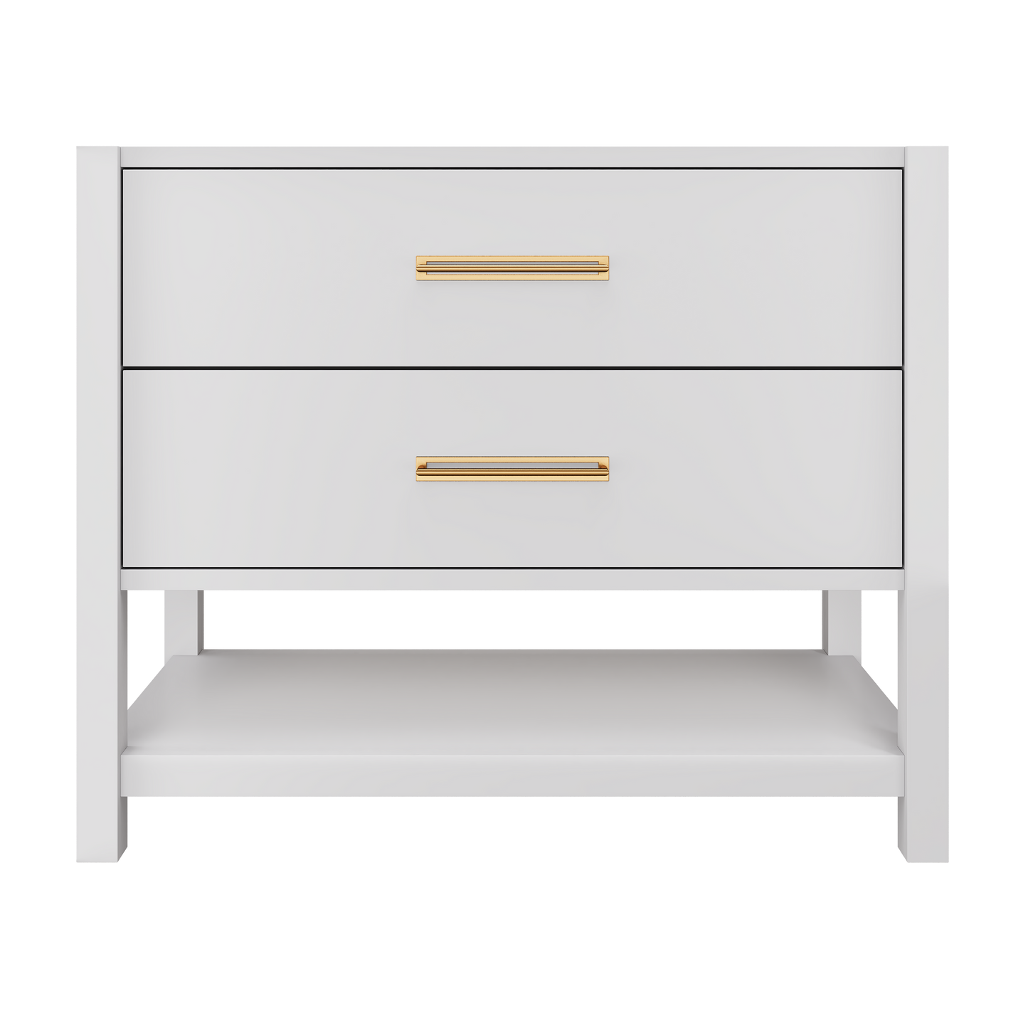 Vanderloc Kiawah Two-Drawer Single Bath Vanity — 42 Inch