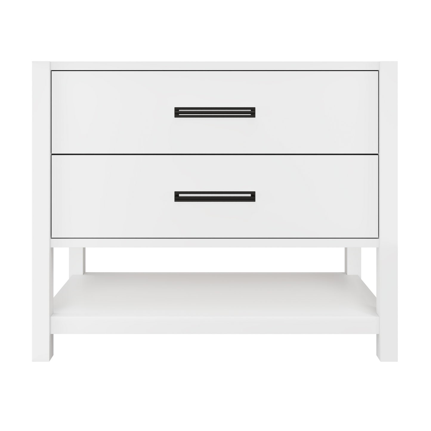 Vanderloc Kiawah Two-Drawer Single Bath Vanity — 42 Inch