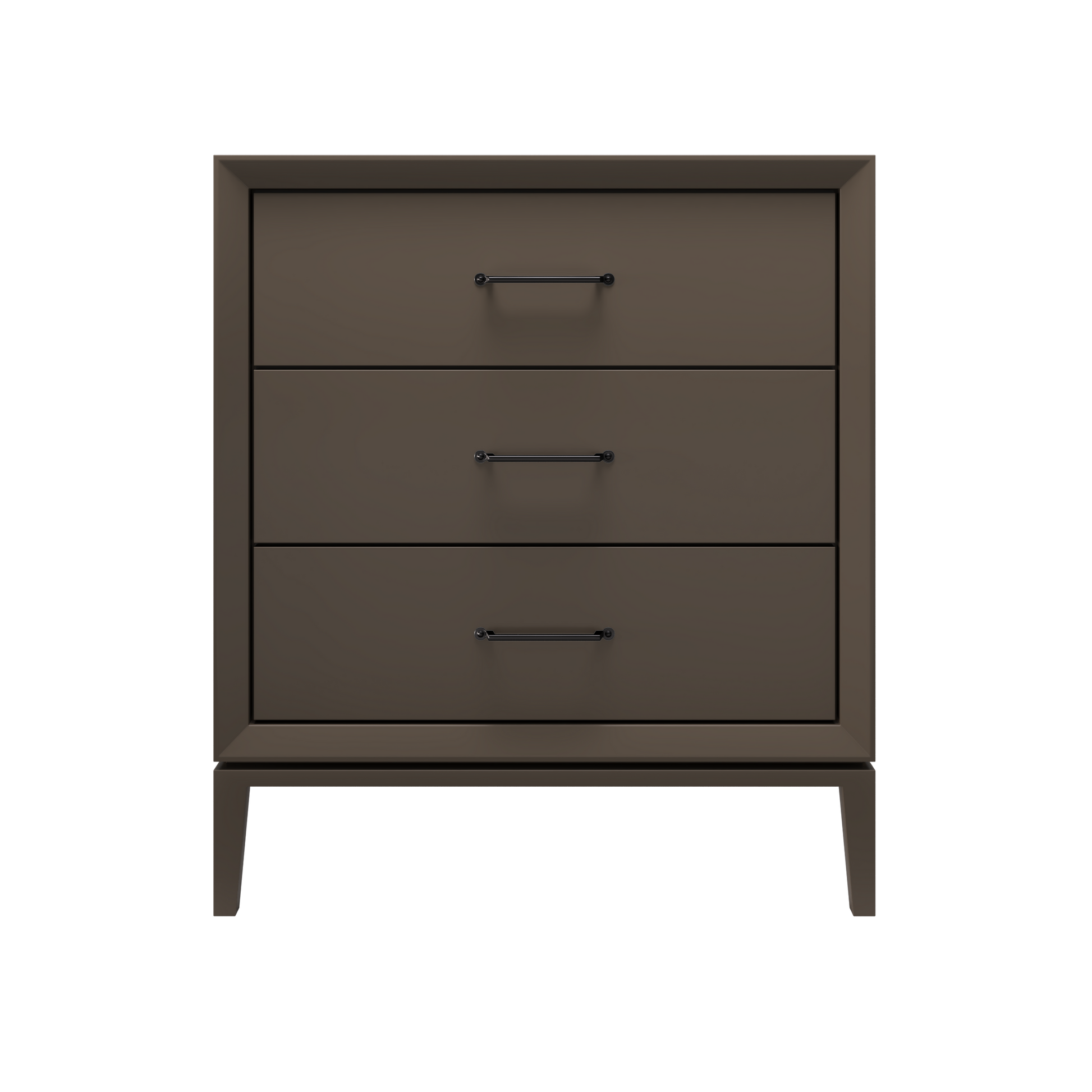 Vanderloc Alexandra Three-Drawer Single Sink 30" - Truffle MB