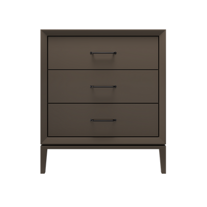 Vanderloc Alexandra Three-Drawer Single Sink 30" - Truffle MB