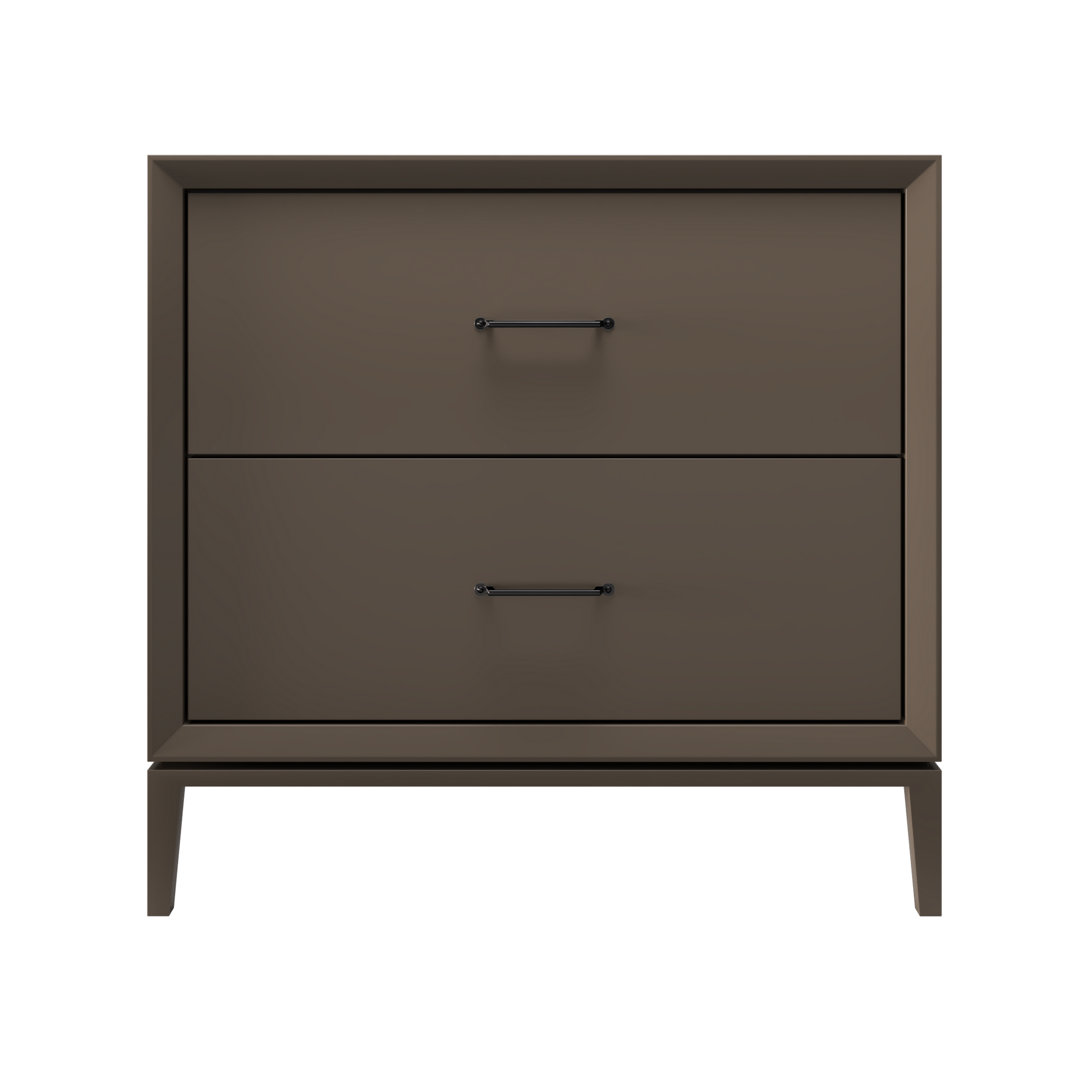Vanderloc Alexandra Two-Drawer Single Sink 36" - Truffle MB