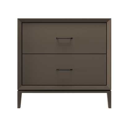Vanderloc Alexandra Two-Drawer Single Sink 36" - Truffle MB