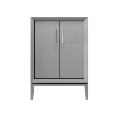 Alexandra 48" Single Vanity - Platinum Gray / Polished Chrome