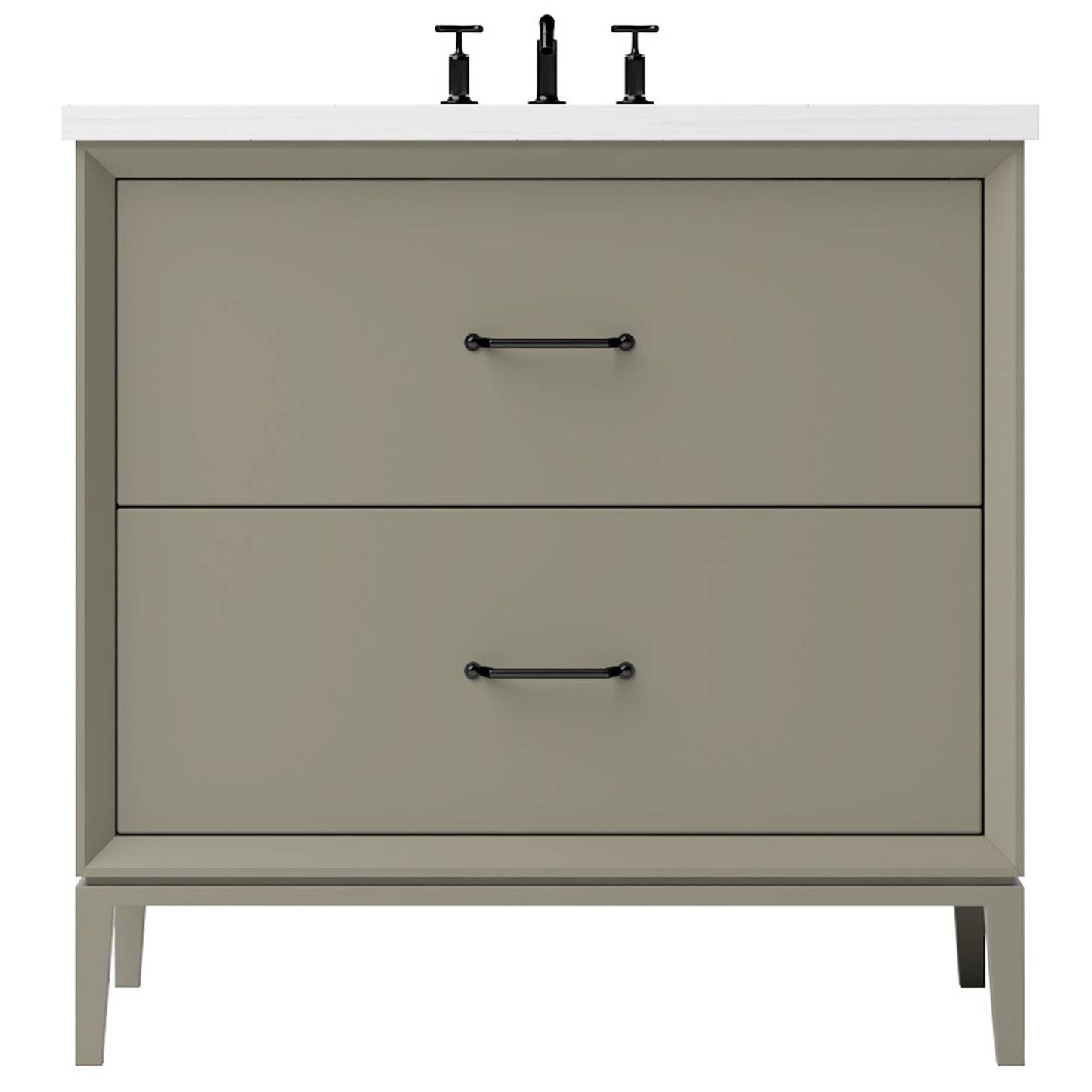 Vanderloc Alexandra Two-Drawer Single Bath Vanity