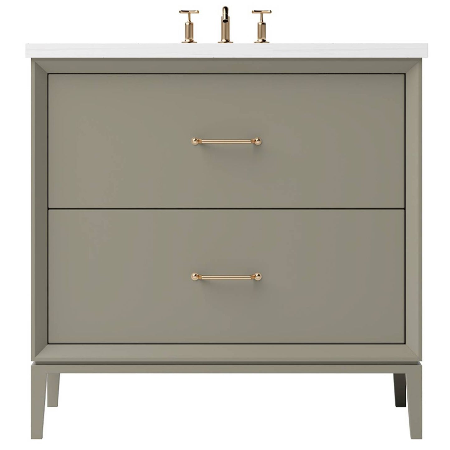 Vanderloc Alexandra Two-Drawer Single Bath Vanity — 48 Inch