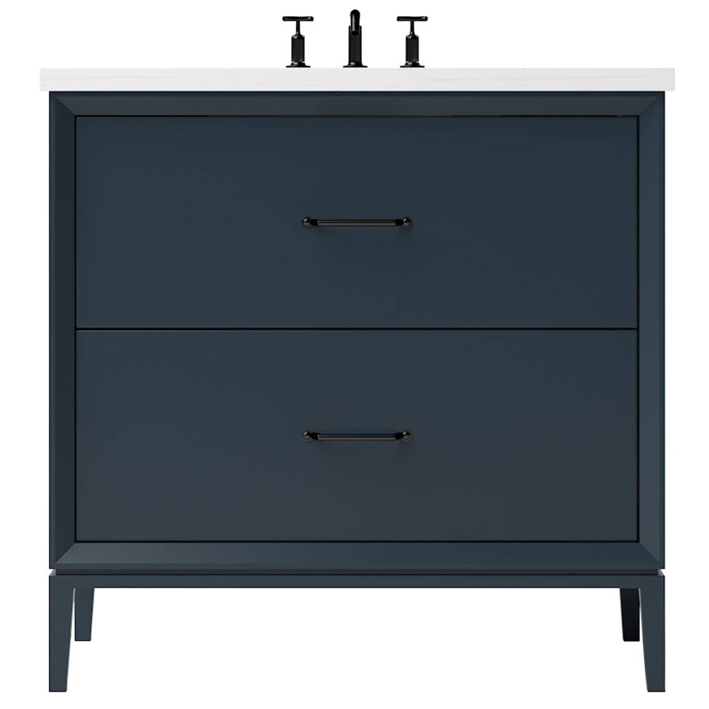 Vanderloc Alexandra Two-Drawer Single Bath Vanity — 42 Inch