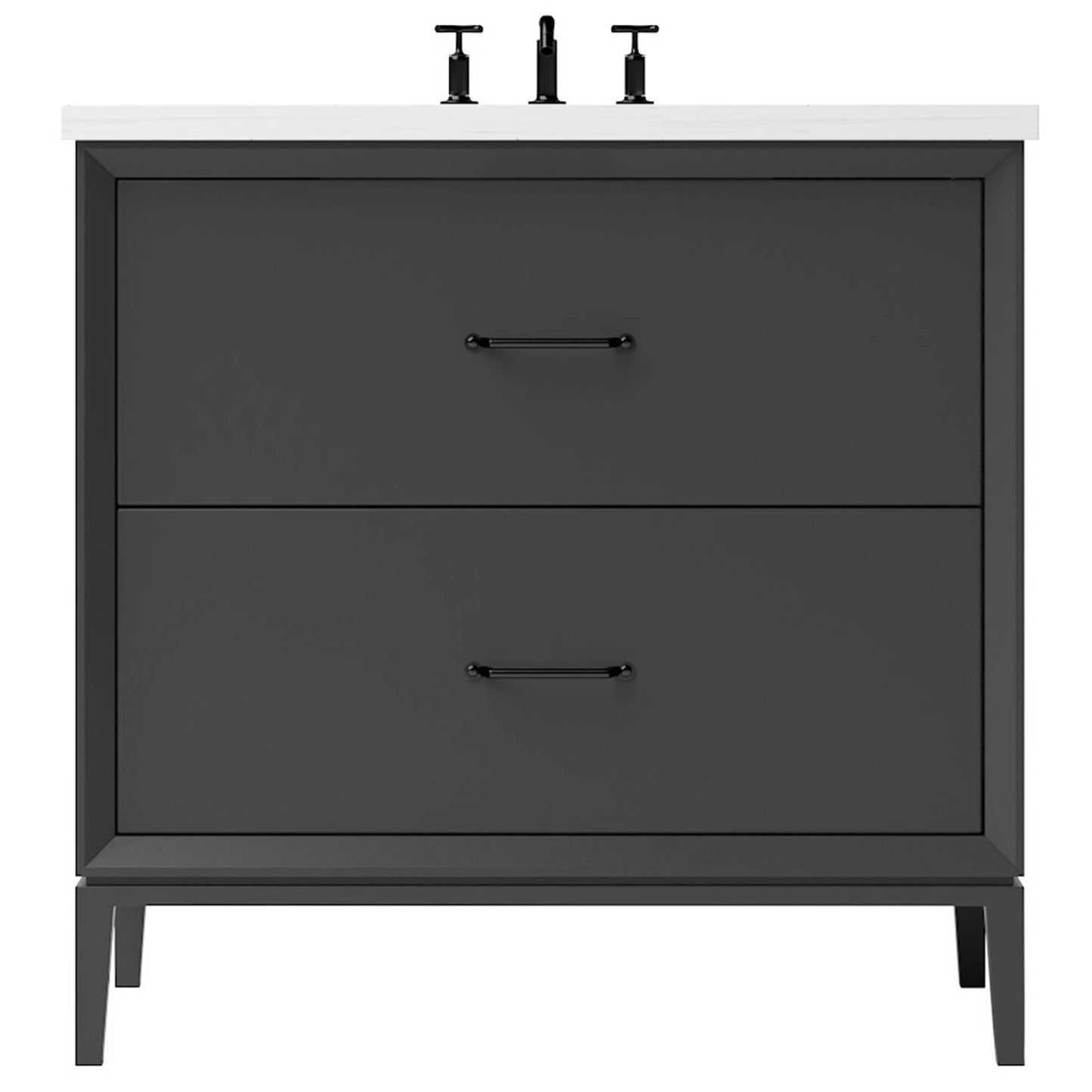 Vanderloc Alexandra Two-Drawer Single Bath Vanity