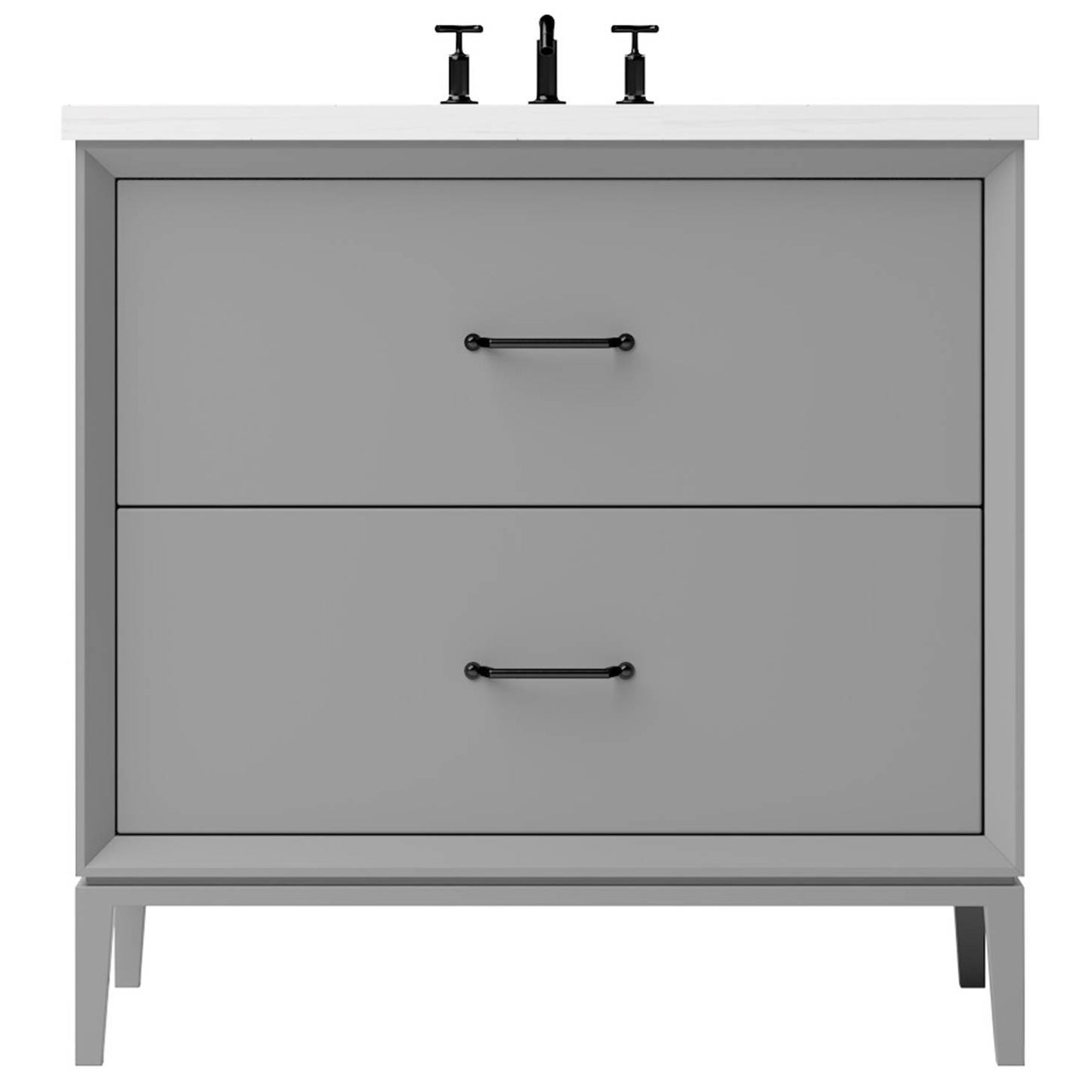 Vanderloc Alexandra Two-Drawer Single Bath Vanity