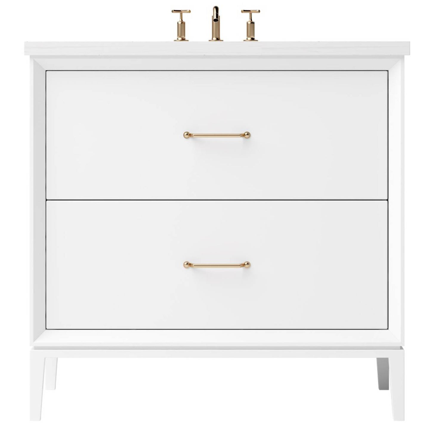 Vanderloc Alexandra Two-Drawer Single Bath Vanity