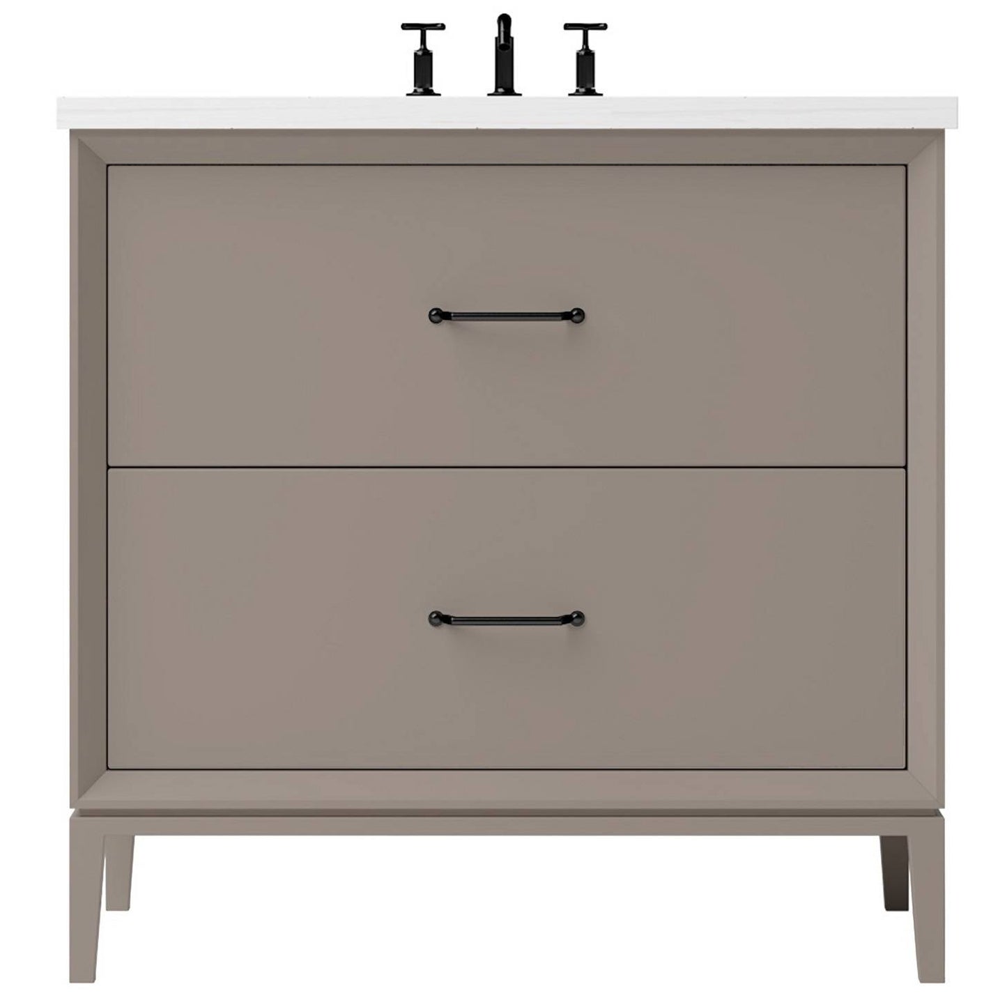 Vanderloc Alexandra Two-Drawer Single Bath Vanity