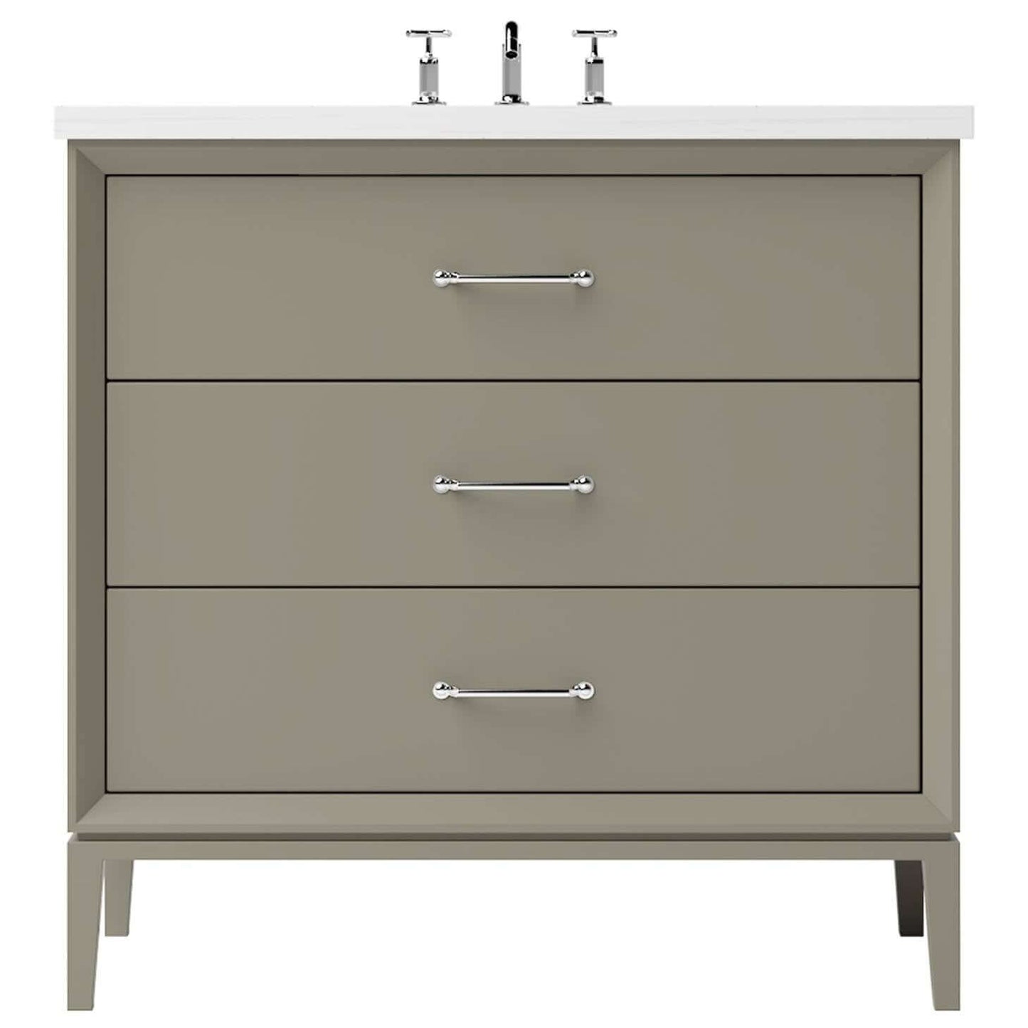 Vanderloc Alexandra Three-Drawer Single Bath Vanity — 30 Inch