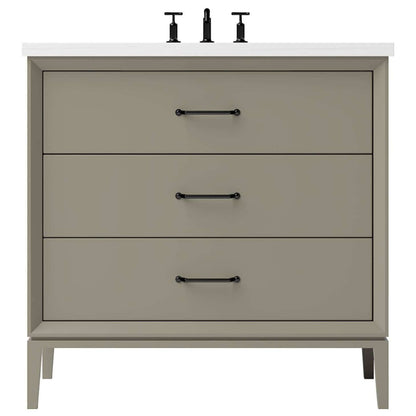 Vanderloc Alexandra Three-Drawer Single Bath Vanity — 36 Inch