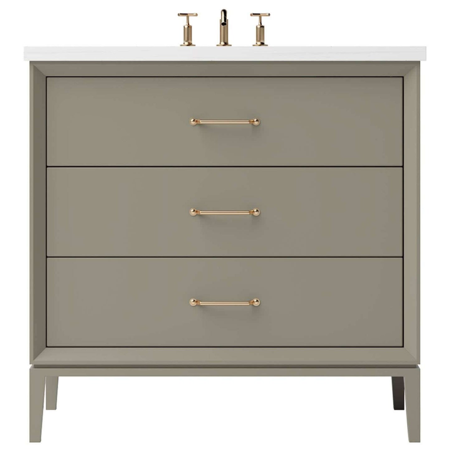 Vanderloc Alexandra Three-Drawer Single Bath Vanity