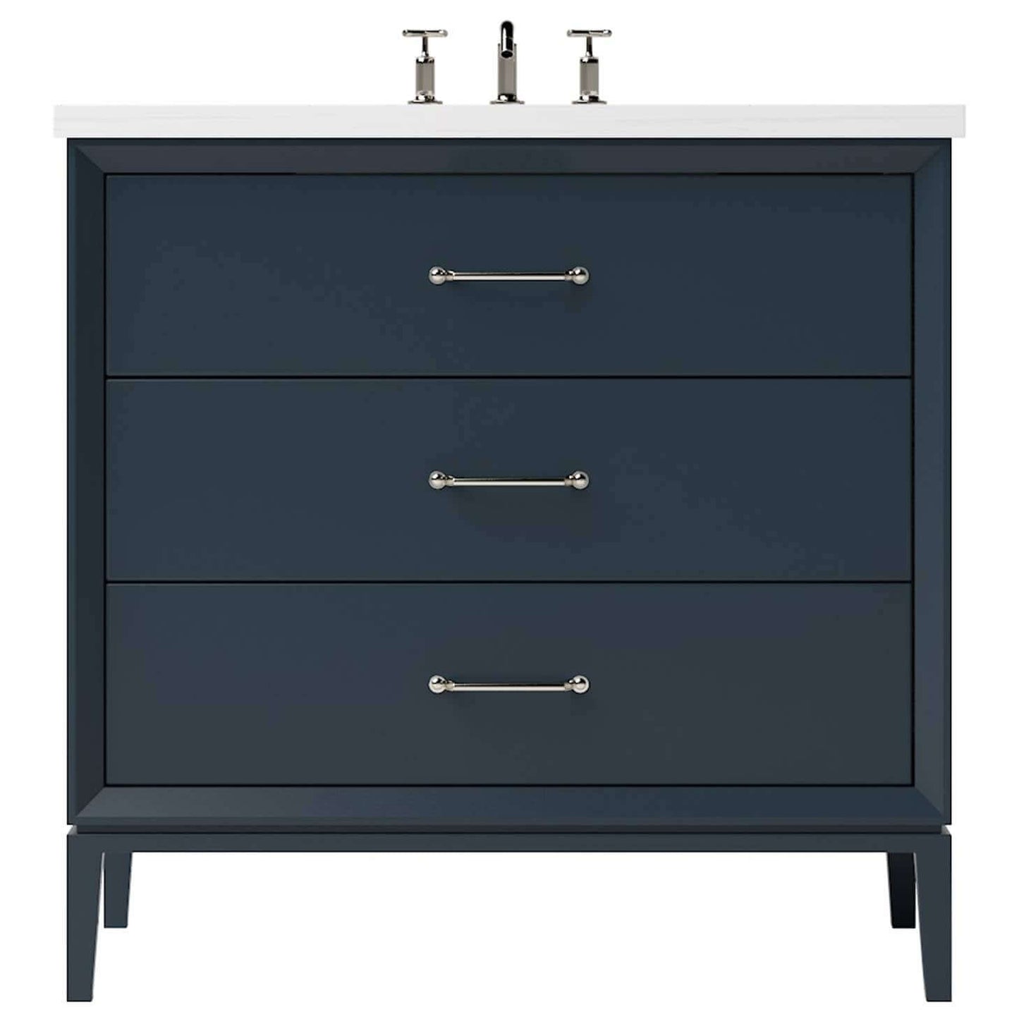 Vanderloc Alexandra Three-Drawer Single Bath Vanity — 36 Inch