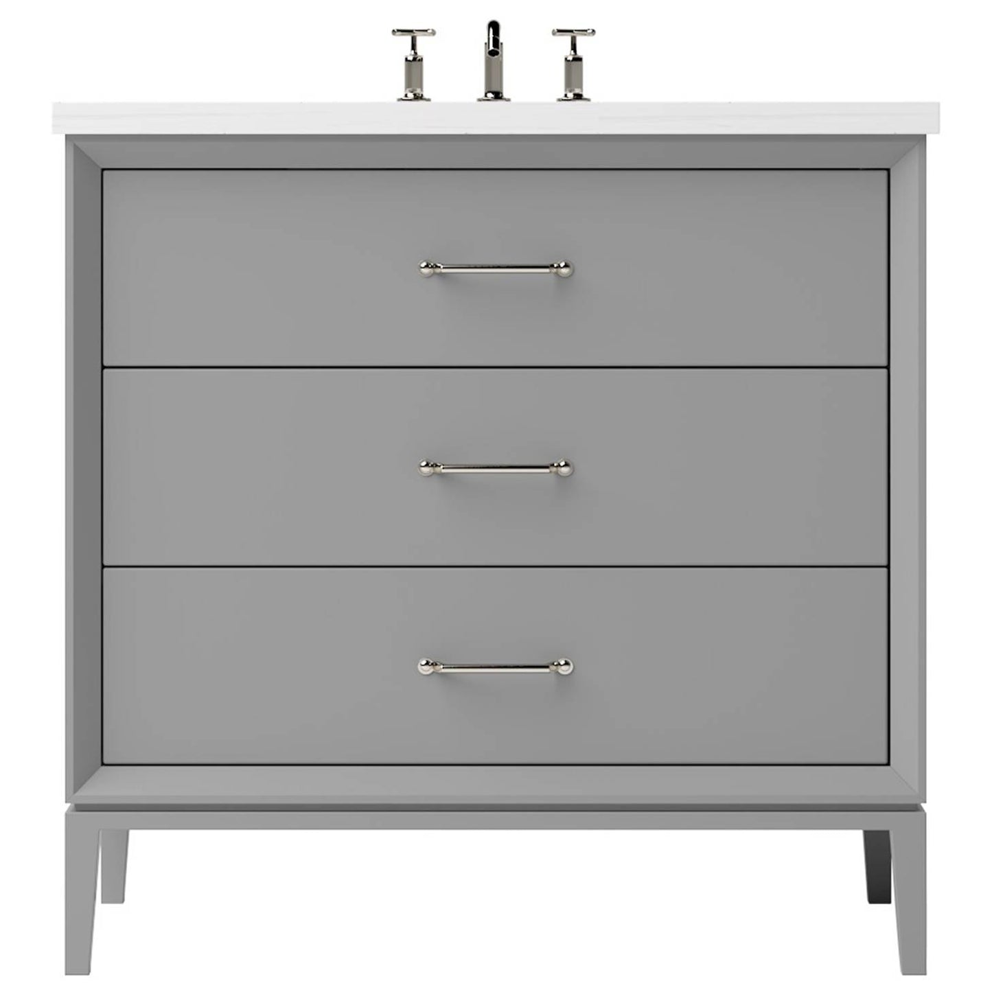 Alexandra Three-Drawer Single Bath Vanity