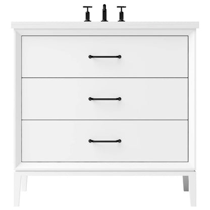 Alexandra Three-Drawer Single Bath Vanity