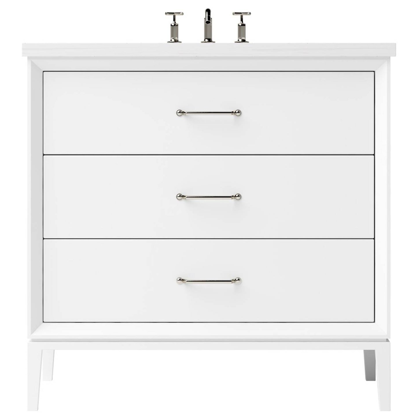 Alexandra Three-Drawer Single Bath Vanity