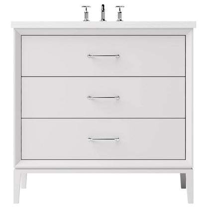Alexandra Three-Drawer Single Bath Vanity