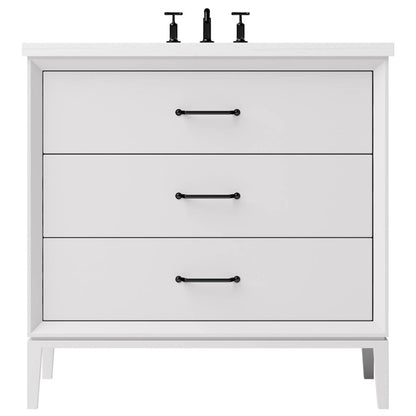 Alexandra Three-Drawer Single Bath Vanity