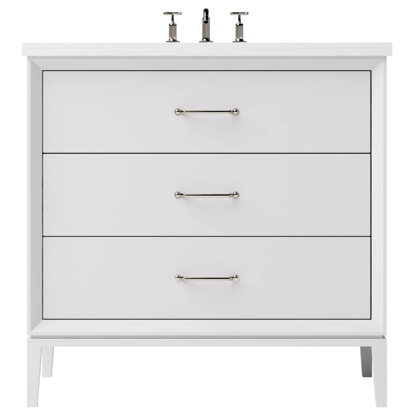 Alexandra Three-Drawer Single Bath Vanity