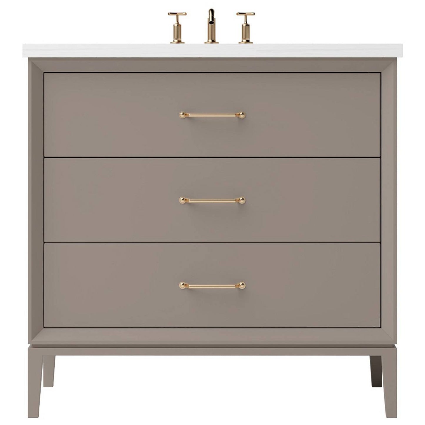 Alexandra Three-Drawer Single Bath Vanity