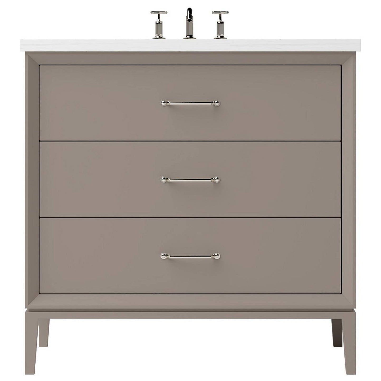 Alexandra Three-Drawer Single Bath Vanity