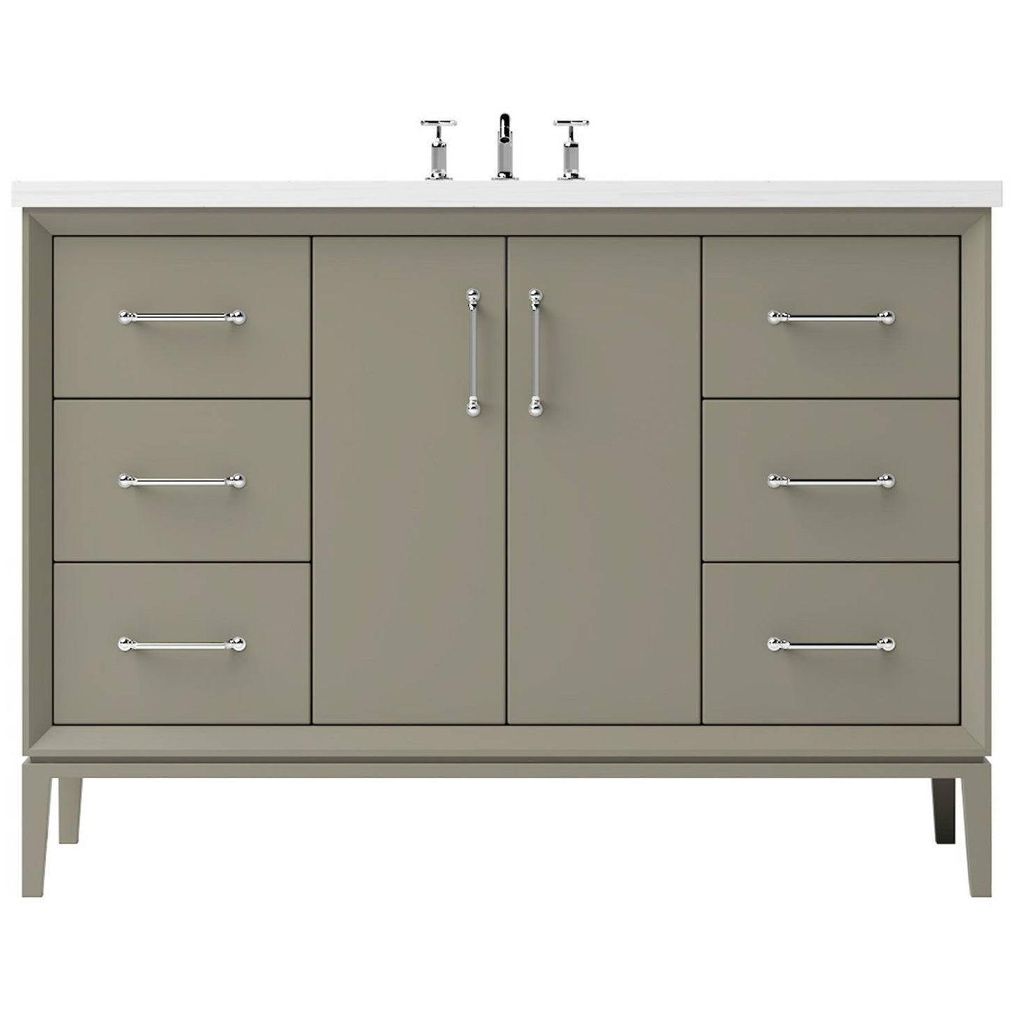 Vanderloc Alexandra Single Extra Wide Bath Vanity — 60 Inch