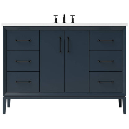 Vanderloc Alexandra Single Extra Wide Bath Vanity — 54 Inch