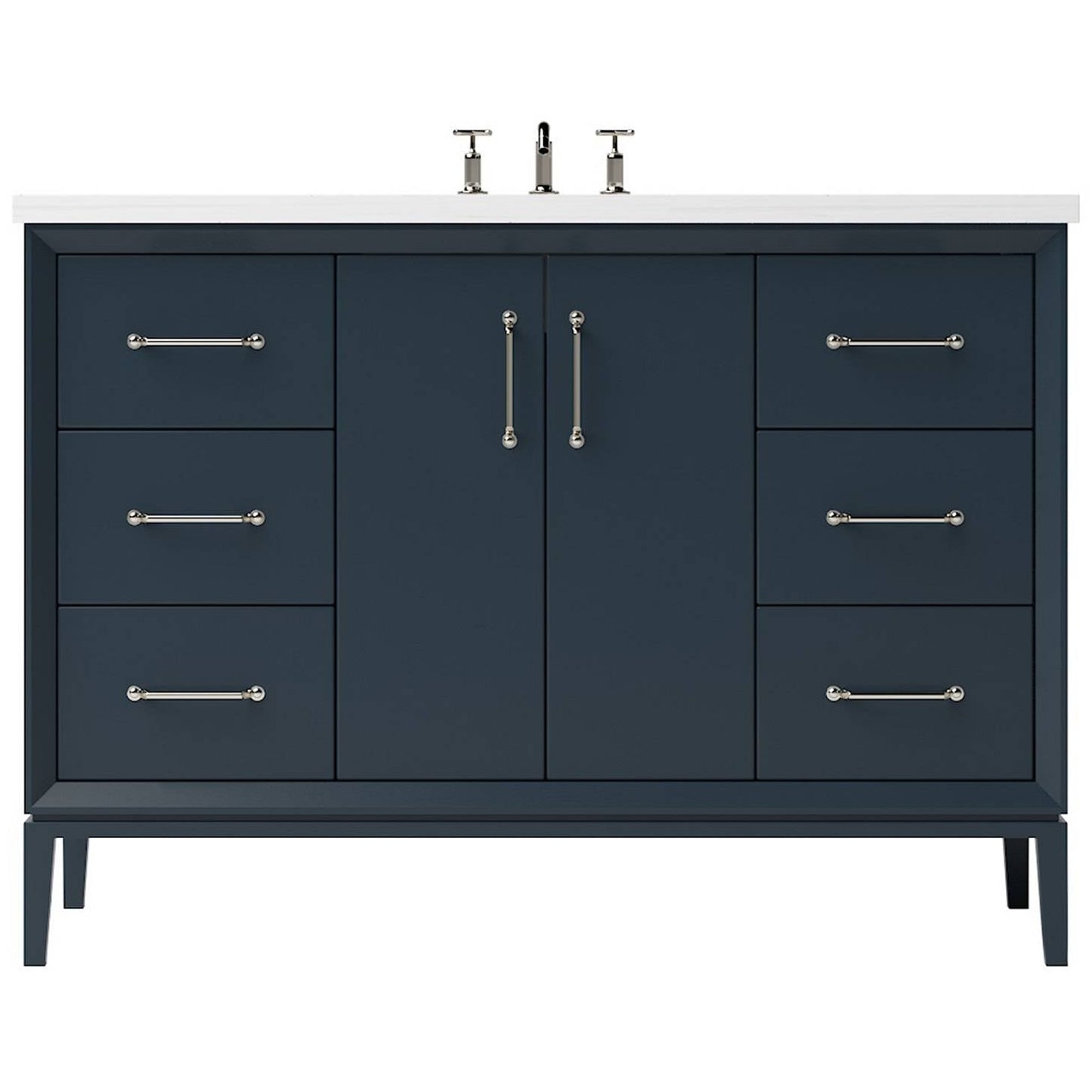 Vanderloc Alexandra Single Extra Wide Bath Vanity — 60 Inch