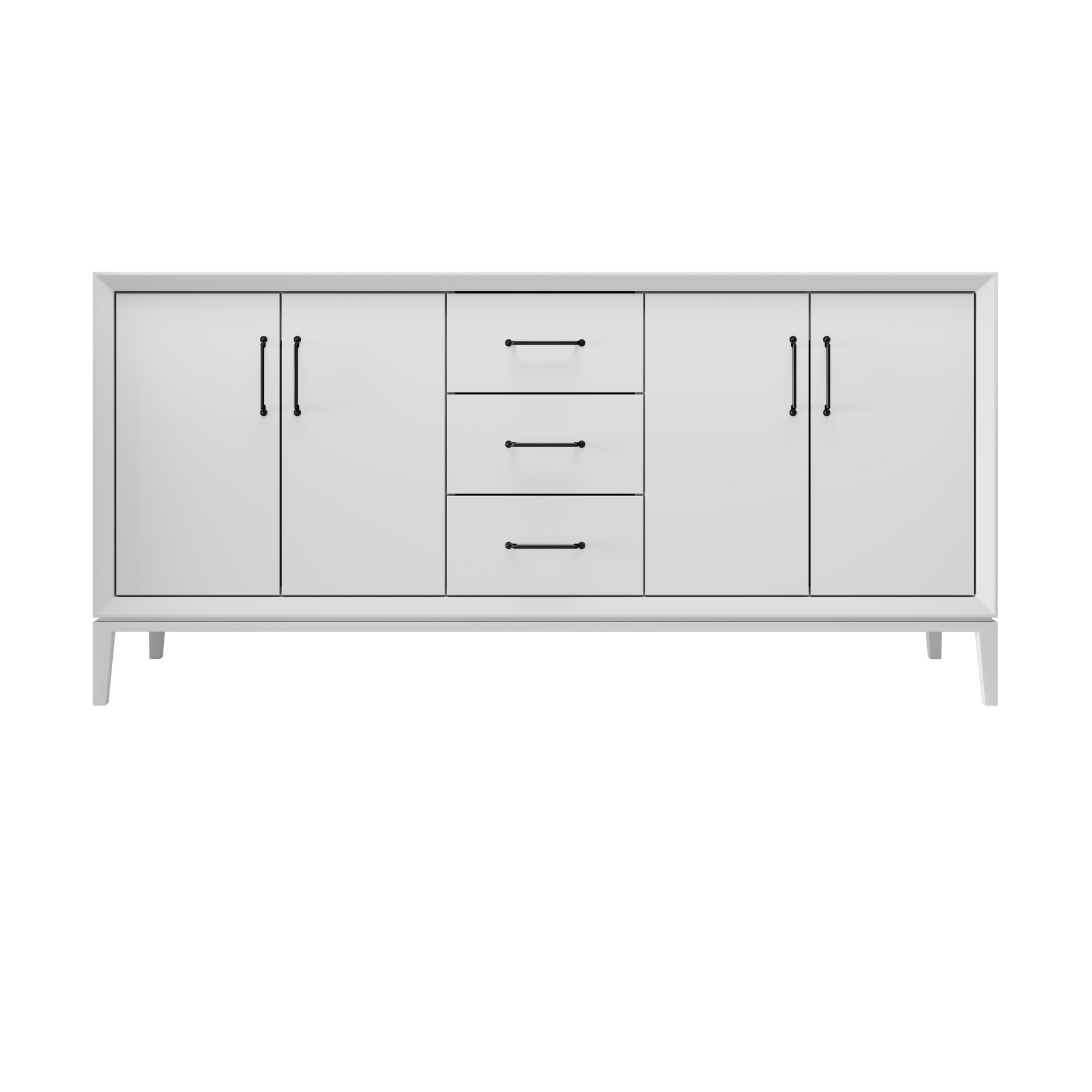 Strong White / 72" Wide / Matte Black
