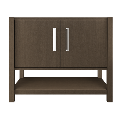 kiawah-single-bath-vanity-42in Russet Shadow Polished Chrome