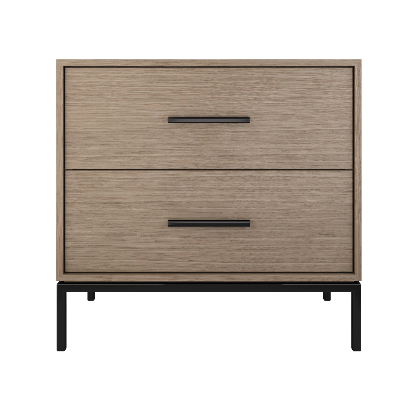 Vanderloc Rift White Oak Two-Drawer Single Bath Vanity