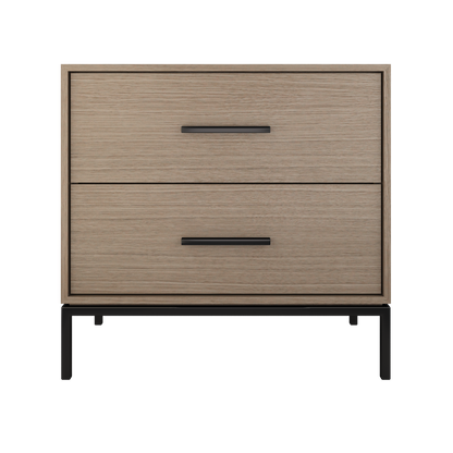 Vanderloc Rift White Oak Two-Drawer Single Bath Vanity