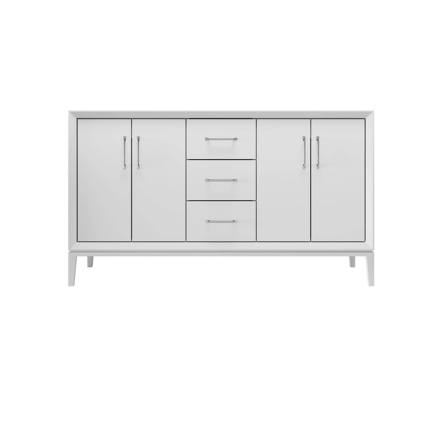 Strong White / 60" Wide / Polished Chrome