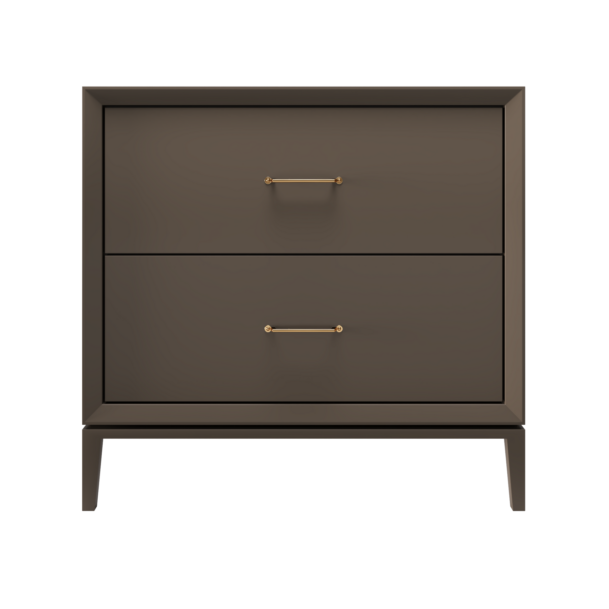 Vanderloc Alexandra Two-Drawer Single Sink 36" - Truffle SG