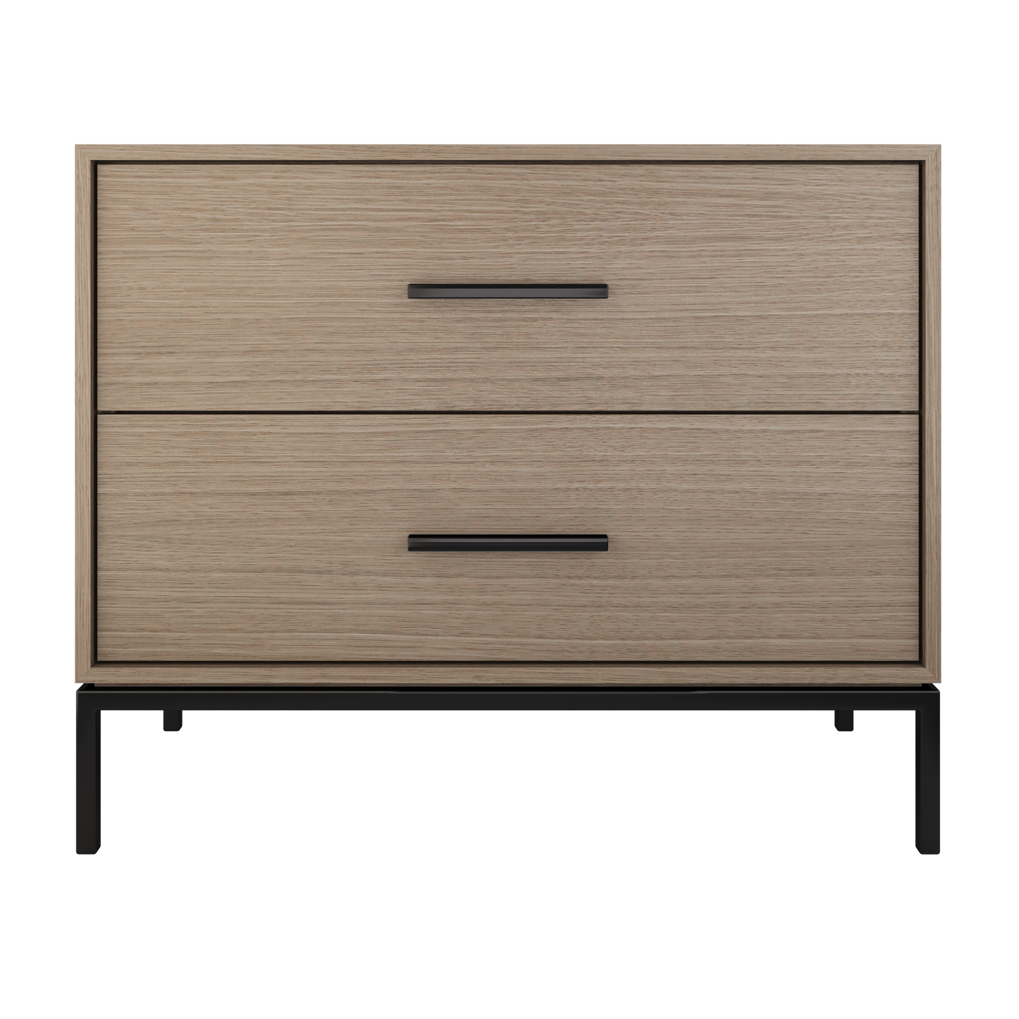 Vanderloc Rift White Oak Two-Drawer Single Bath Vanity