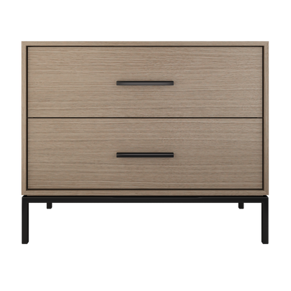 Vanderloc Rift White Oak Two-Drawer Single Bath Vanity