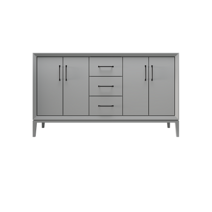Platinum Gray / 60" Wide / Matte Black