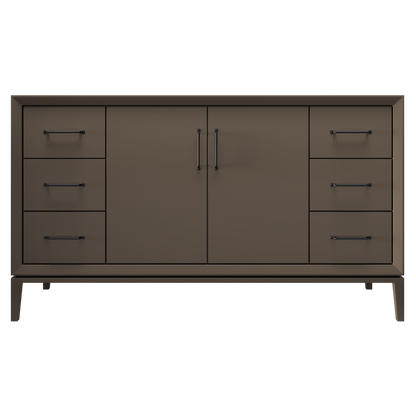 Vanderloc Alexandra Single Sink Extra-Wide 60" - Truffle MB
