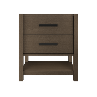 Vanderloc Kiawah Two-Drawer Single Bath Vanity — 30 Inch
