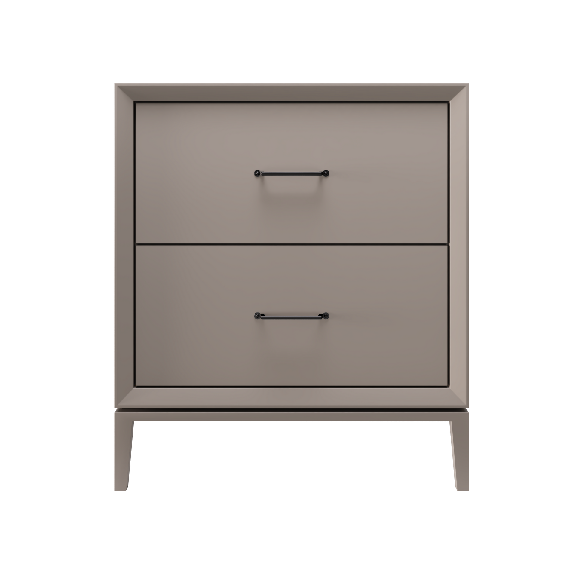 Alexandra 2-Drawer 30" Single Vanity - Taos Taupe / Matte Black