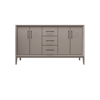 Taos Taupe / 60" Wide / Matte Black