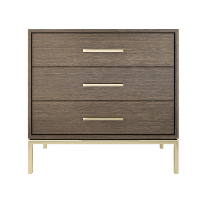 Vanderloc Rift White Oak Three-Drawer Single Bath Vanity