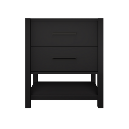 Vanderloc Kiawah Two-Drawer Single Bath Vanity — 30 Inch