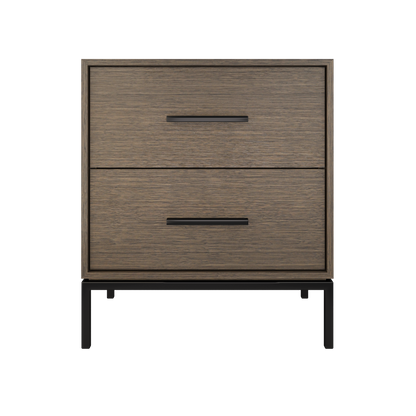 Vanderloc Rift White Oak Two-Drawer Single Bath Vanity