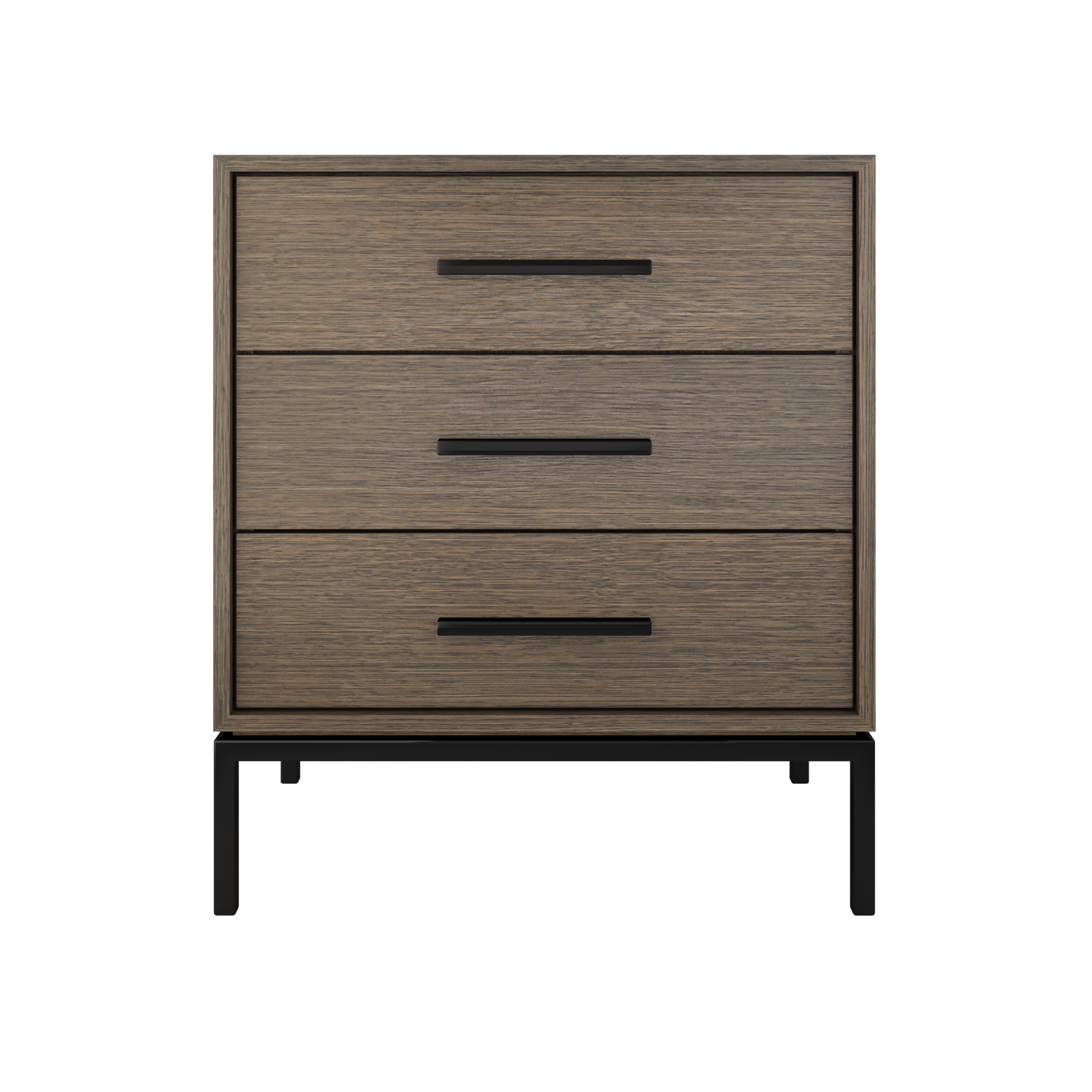 Vanderloc Rift White Oak Three-Drawer Single Bath Vanity