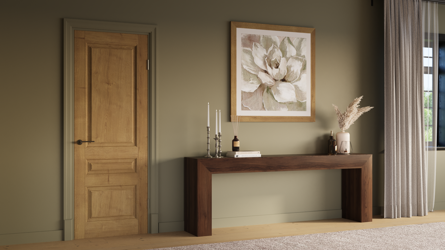 Vanderloc bath vanity, styled bathroom