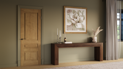 Vanderloc bath vanity, styled bathroom