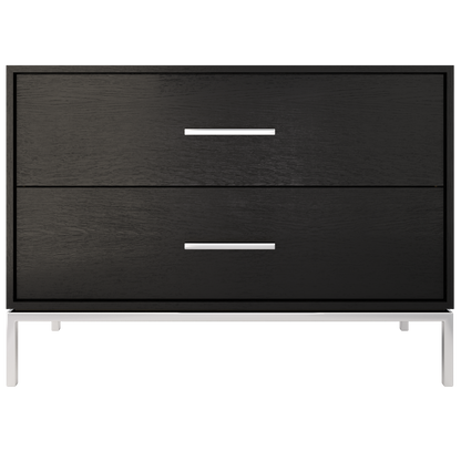 Vanderloc Rift White Oak Two-Drawer Single Bath Vanity